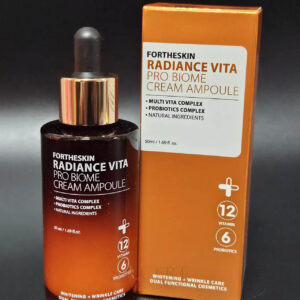 Fortheskin Radiance Vita Pro-Biome Cream Ampoule – šviesinamasis veido serumas kaina