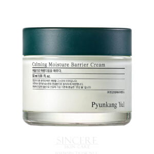 Pyunkang Yul Calming Moisture Barrier Cream – raminamasis drėkinamasis kremas jautriai odai kaina korejietiska kosmetika