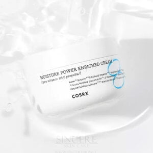 Cosrx Hydrium Moisture Power Enriched Cream – drėkinantis veido kremas su pantenoliu ir propoliu kaina korėjietiška kosmetika