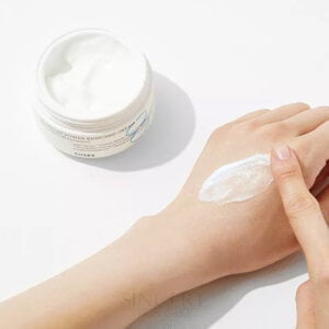 Cosrx Hydrium Moisture Power Enriched Cream – drėkinantis veido kremas su pantenoliu ir propoliu kaina korėjietiška kosmetika