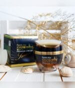 pirkti Farmstay Gold Snail Premium Cream – atkuriantis veido kremas su auksu ir sraigių mucinu kaina