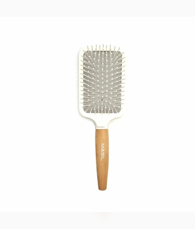 pirkti Masil Wooden Paddle Brush – medinis šepetys plaukams kaina