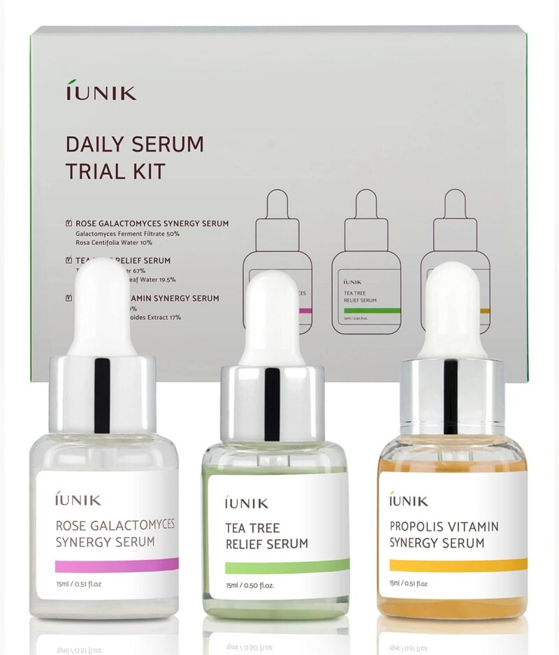 pirkti Iunik Daily Serum Trial Kit – mini serumų rinkinys kaina