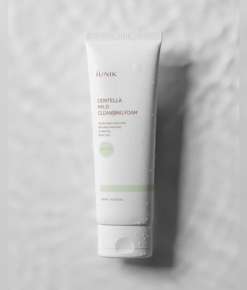 pirkti Iunik Centella Mild Cleansing Foam – švelnus valomasis veido prausiklis su centelės ekstraktu kaina