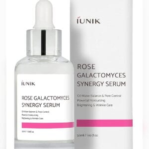 pirkti Iunik Rose Galactomyces Synergy Serum – serumas su rožių vandeniu ir galactomyces fermentais kaina