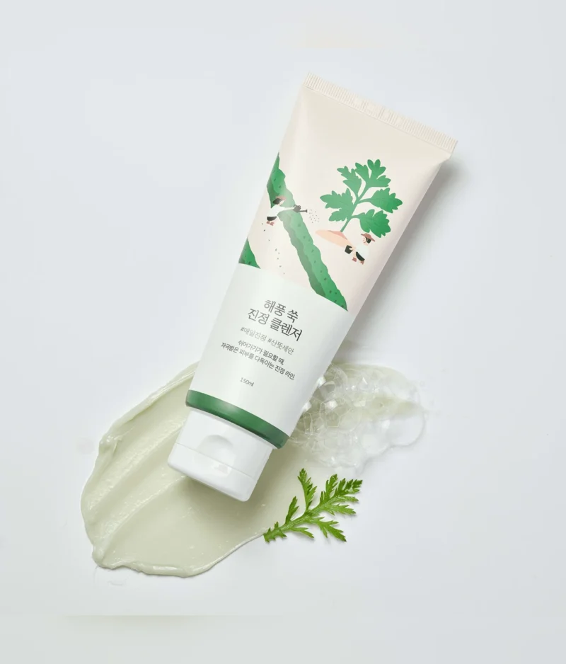 pirkti Round Lab Mugwort Calming Cleanser – ramunėlių raminamasis prausiklis kaina