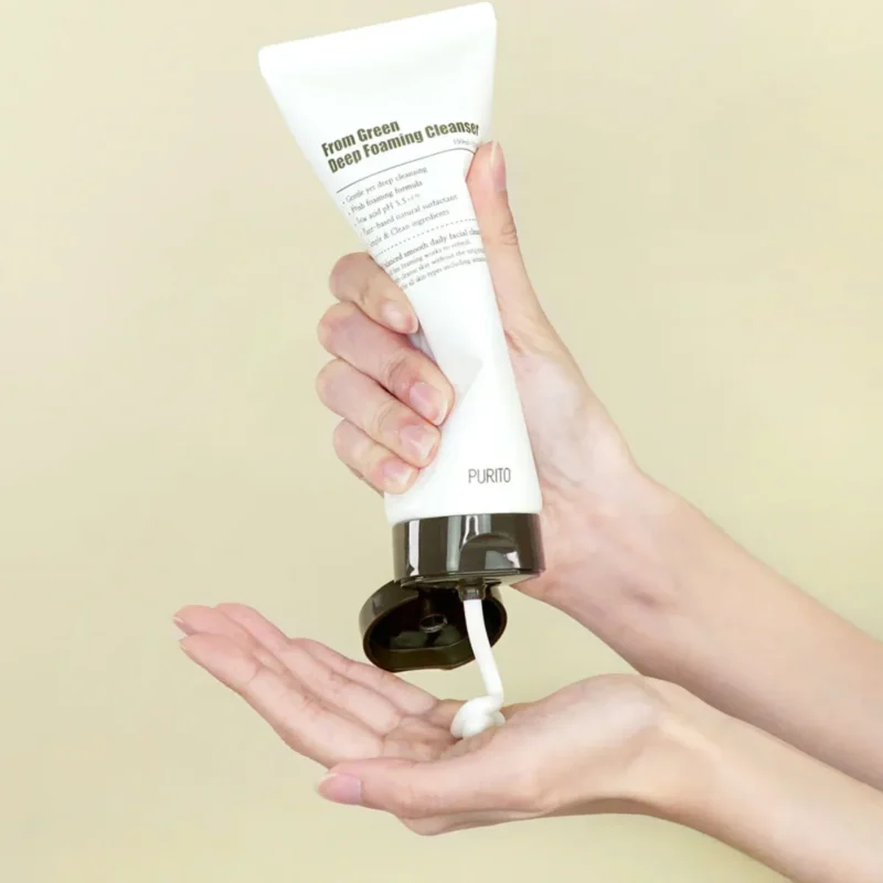 Purito Seoul From Green Deep Foaming Cleanser kaina
