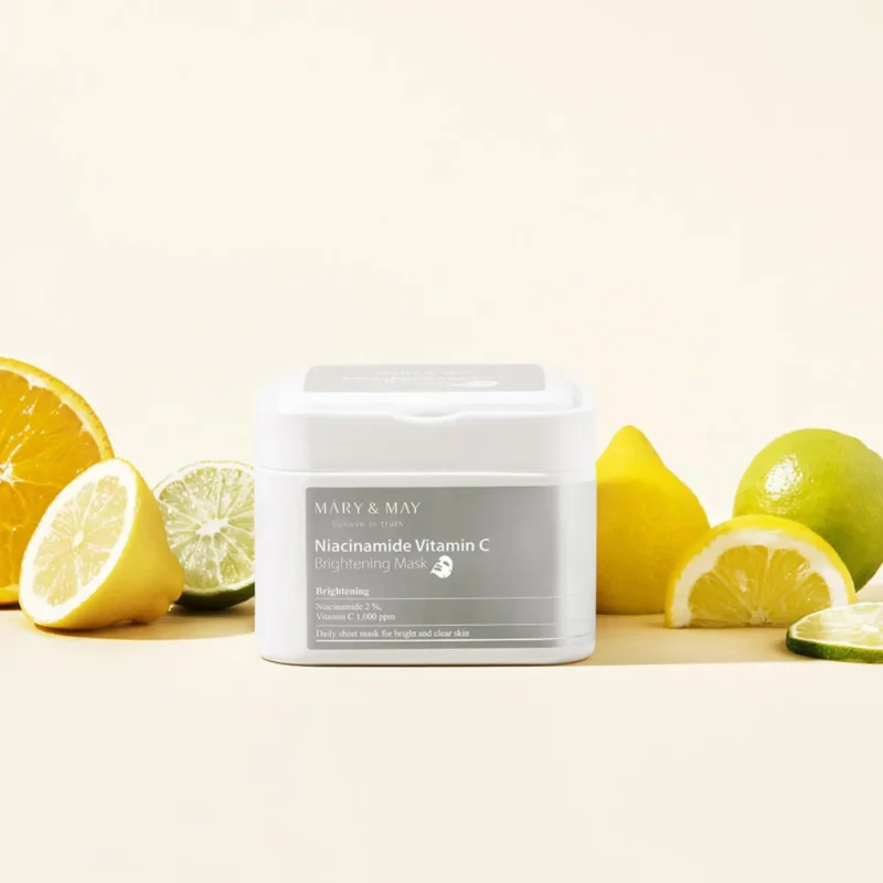 Mary&May Niacinamide Vitamin C Brightening Mask kaina
