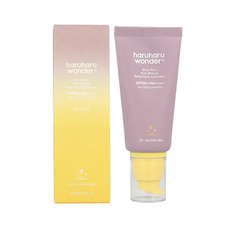 Haruharu Wonder Black Rice Pure Mineral Relief Daily Sunscreen kaina