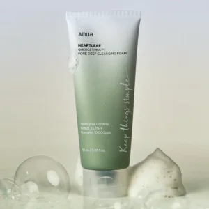 Anua Heartleaf Quercetinol Pore Deep Cleansing Foam kaina