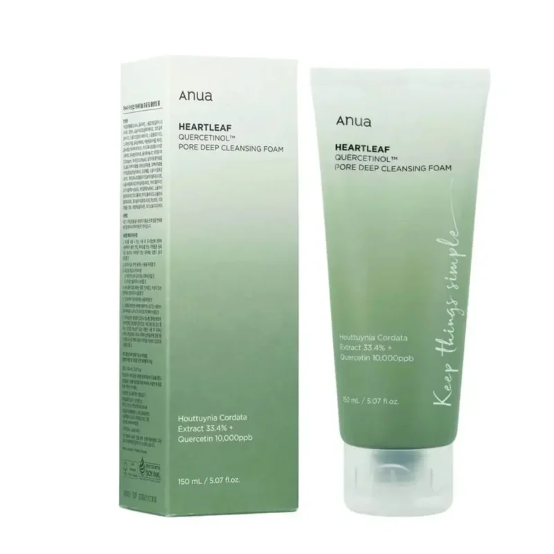 Anua Heartleaf Quercetinol Pore Deep Cleansing Foam kaina