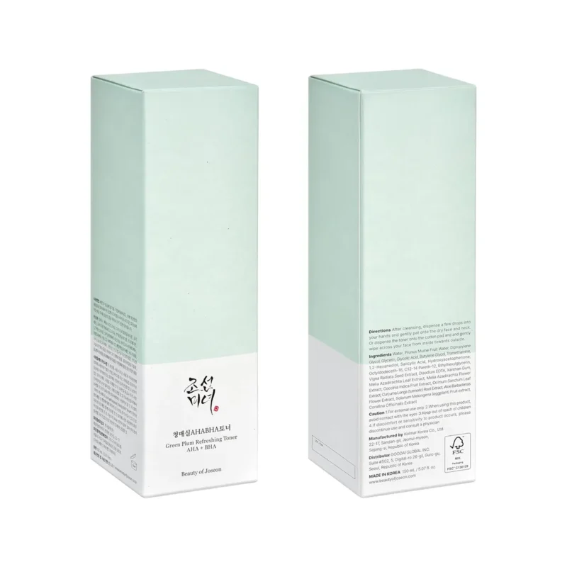 Beauty of Joseon Green Plum Refreshing Toner AHA + BHA kaina
