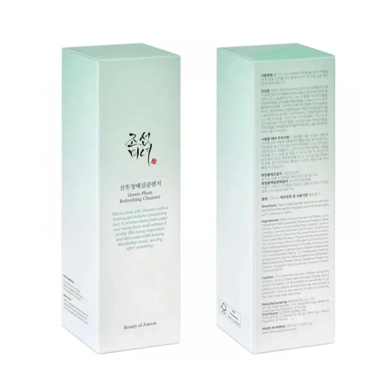 Beauty of Joseon Green Plum Refreshing Cleanser kaina