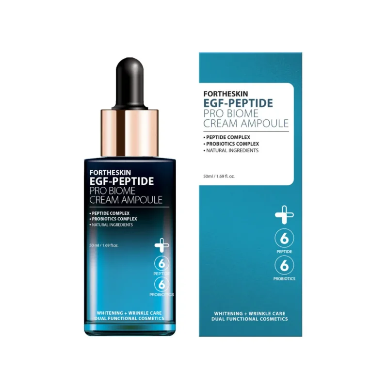 Fortheskin EGF-Peptide Pro-Biome Cream Ampoule kaina