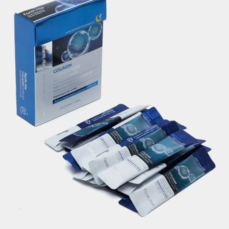 Farmstay Collagen Water Full Moist Sleeping Mask kaina