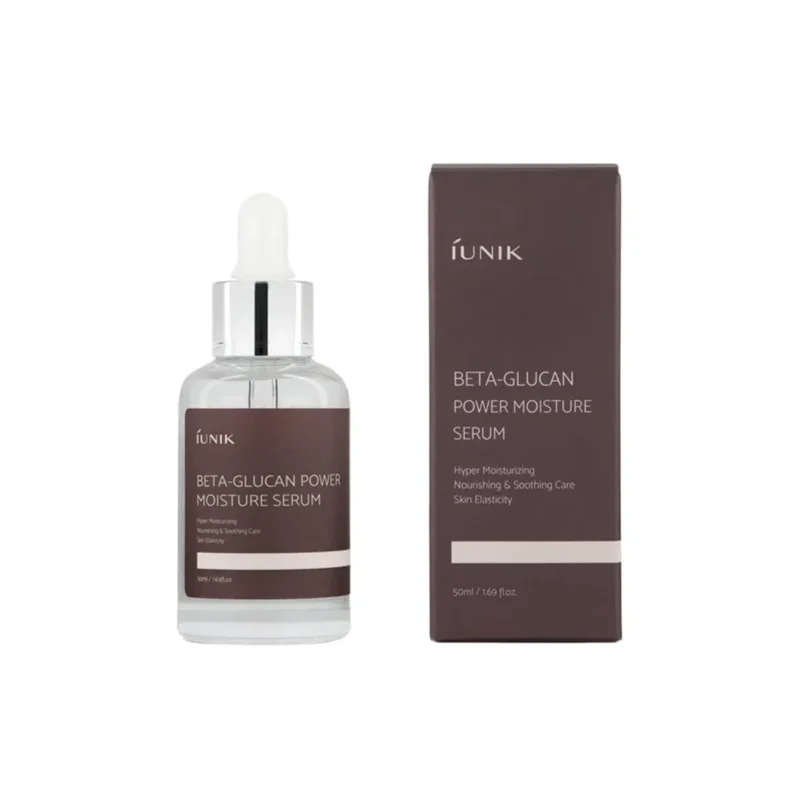 Iunik Beta Glucan Power Moisture Serum kaina