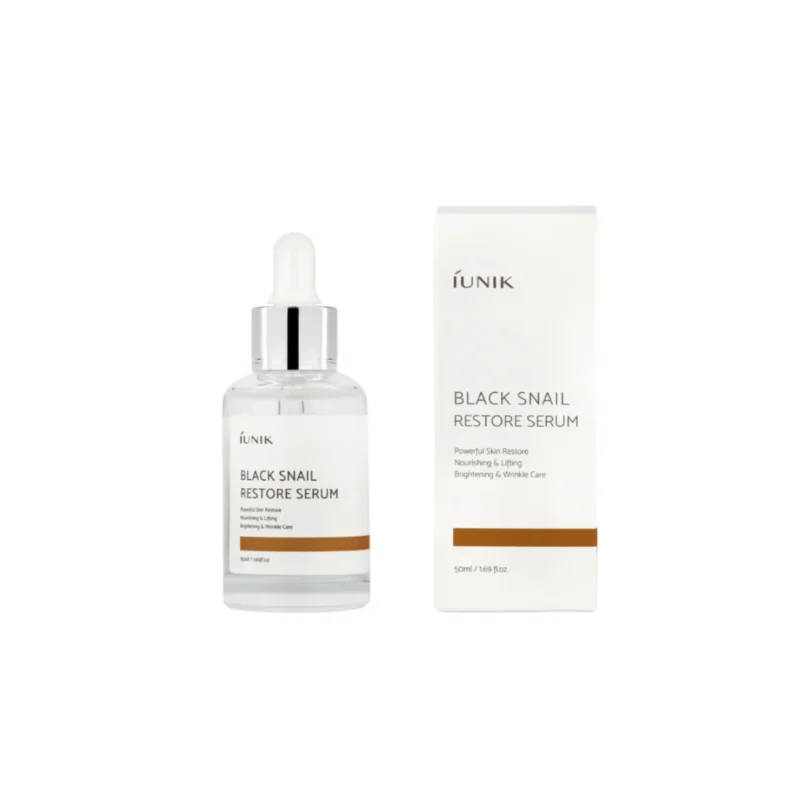 Iunik Black Snail Restore Serum kaina