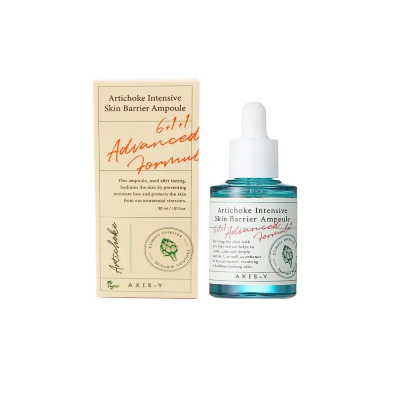 AXIS-Y Artichoke Intensive Skin Barrier Ampoule – odos stiprinimo ampulė - Image 3