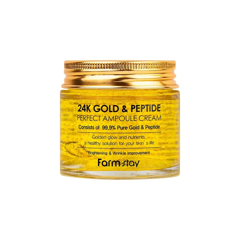 FarmStay 24K Gold & Peptide Perfect Ampoule Cream kaina