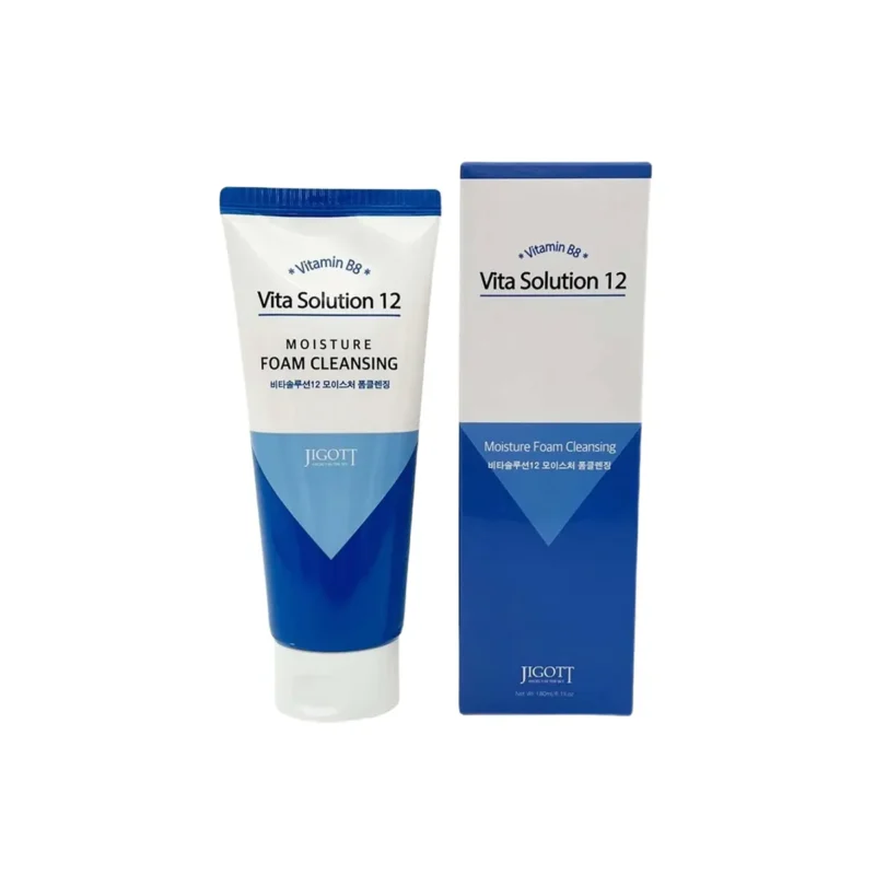 Jigott Vita Solution 12 Moisture Foam Cleansing kaina