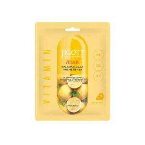 JIGOTT Real Ampoule Mask (Vitamin) – lakštinė kaukė su vitaminais