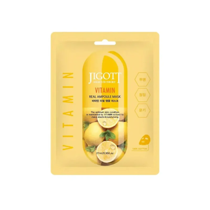 Jigott Vitamin Real Ampoule Mask kaina