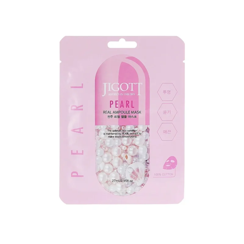 Jigott Pearl Real Ampoule Mask kaina