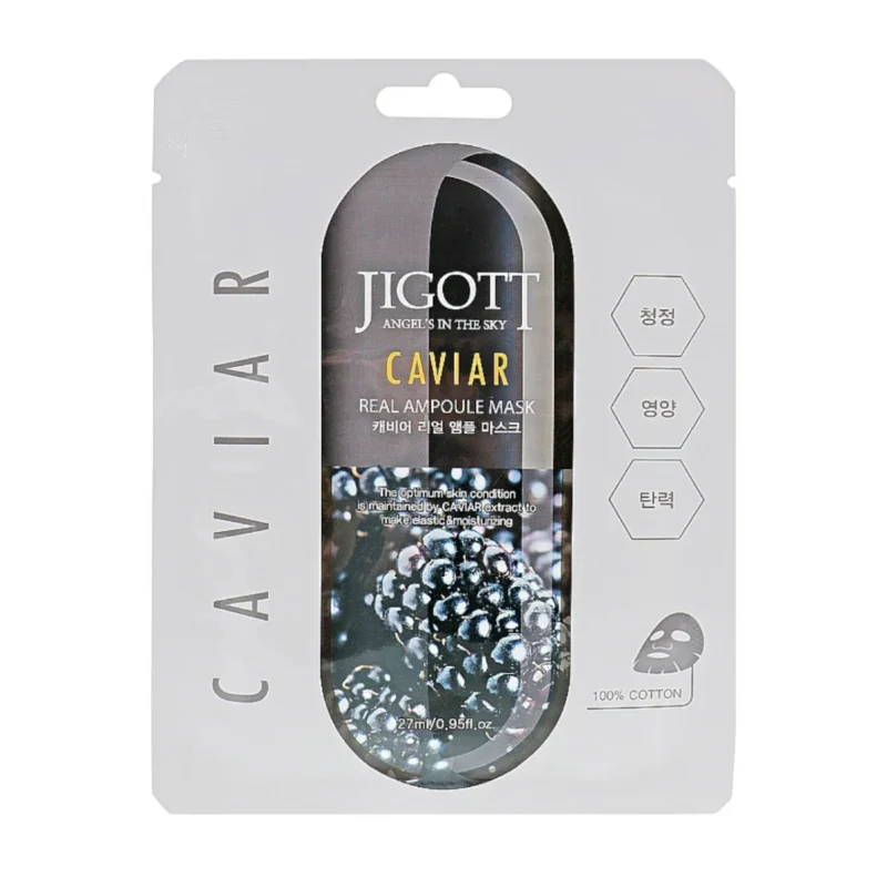Jigott Caviar Real Ampoule Mask kaina