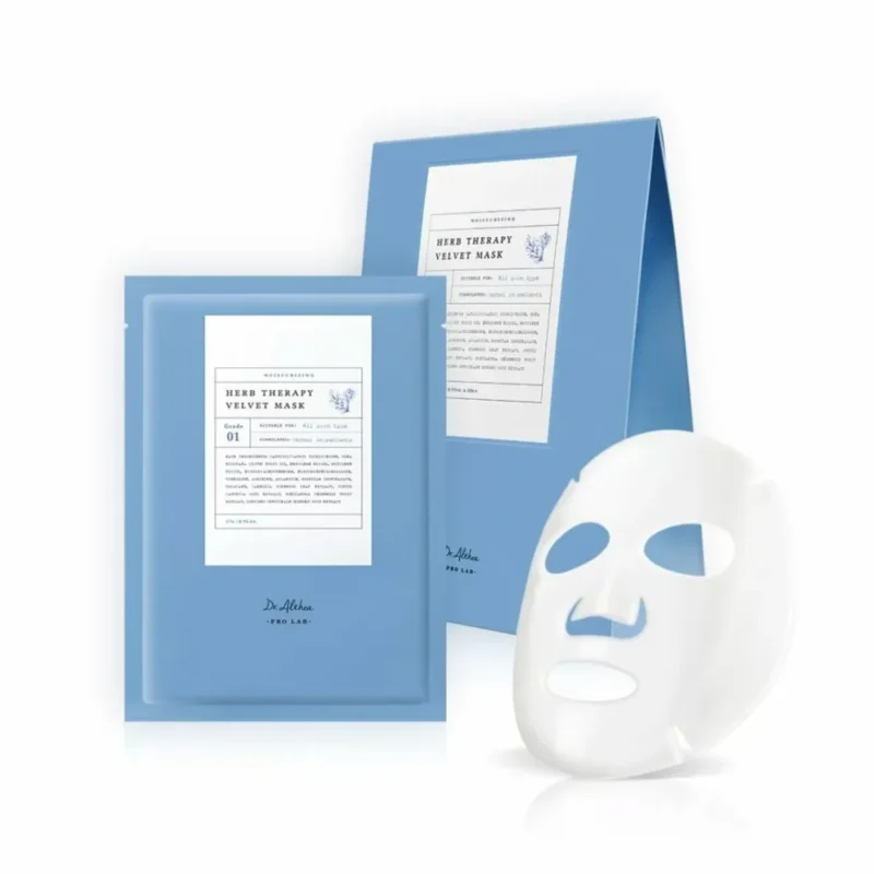 DR. ALTHEA Herb Therapy Velvet Mask – lakštinė veido kaukė su žolelėmis - Image 3
