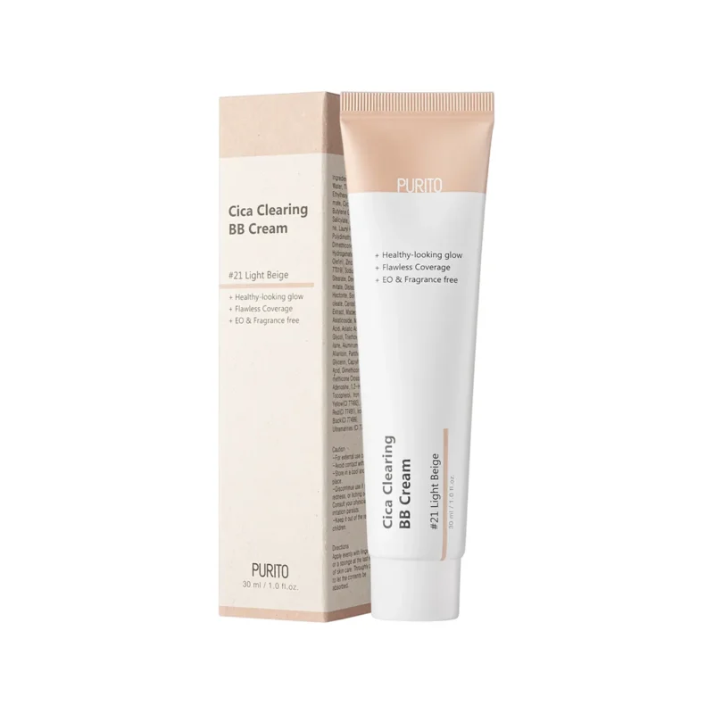 Purito Seoul Cica Clearing BB Cream (13 Neutral Ivory) kaina