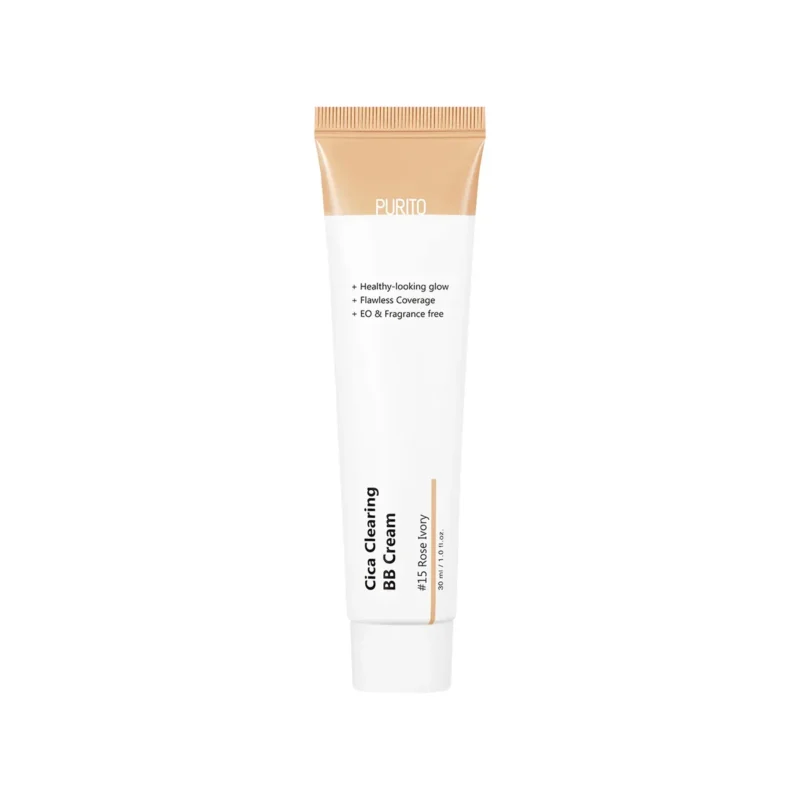 Purito Seoul Cica Clearing BB Cream (15 Rose Ivory) kaina