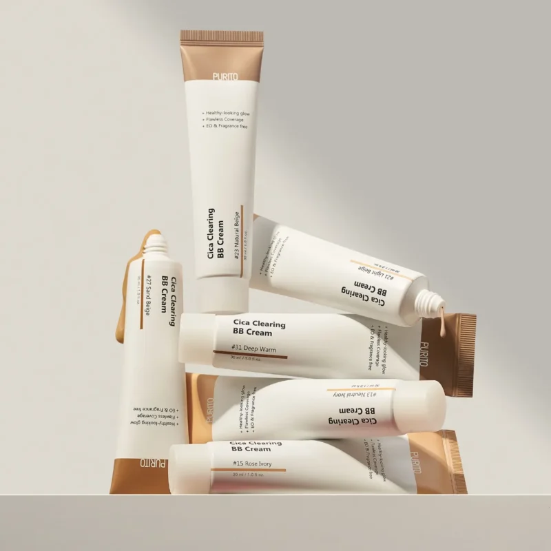 Purito Seoul Cica Clearing BB Cream (15 Rose Ivory) kaina