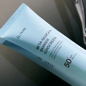 pirkti IUNIK Beta Glucan Barrier Sunscreen SPF 50+ PA+ +++ – drėkinantis apsauginis kremas kaina