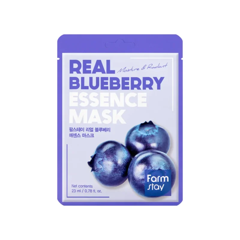 pirkti FARMSTAY Real Essence Mask (Blueberry) kaina