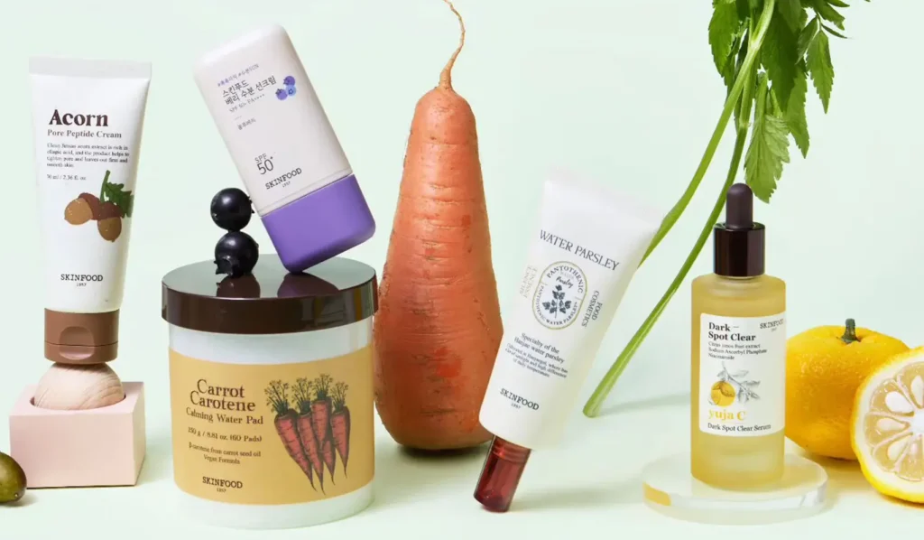 SKINFOOD produktai kaina