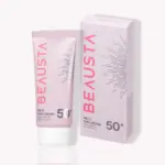 pirkti BEAUSTA Mild Sun Cream Pink Tone-Up SPF50+ kaina