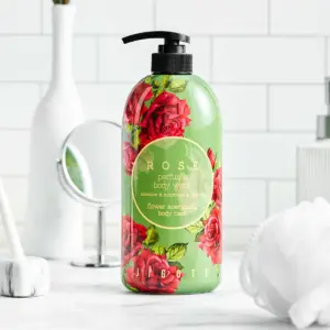pirkti JIGOTT Rose Perfume Body Wash kaina