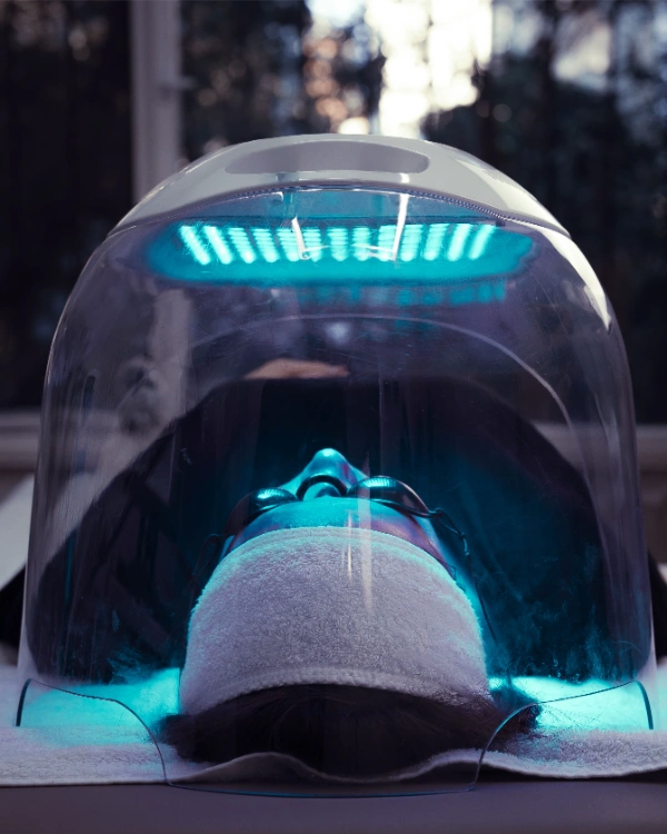 Blue light therapy